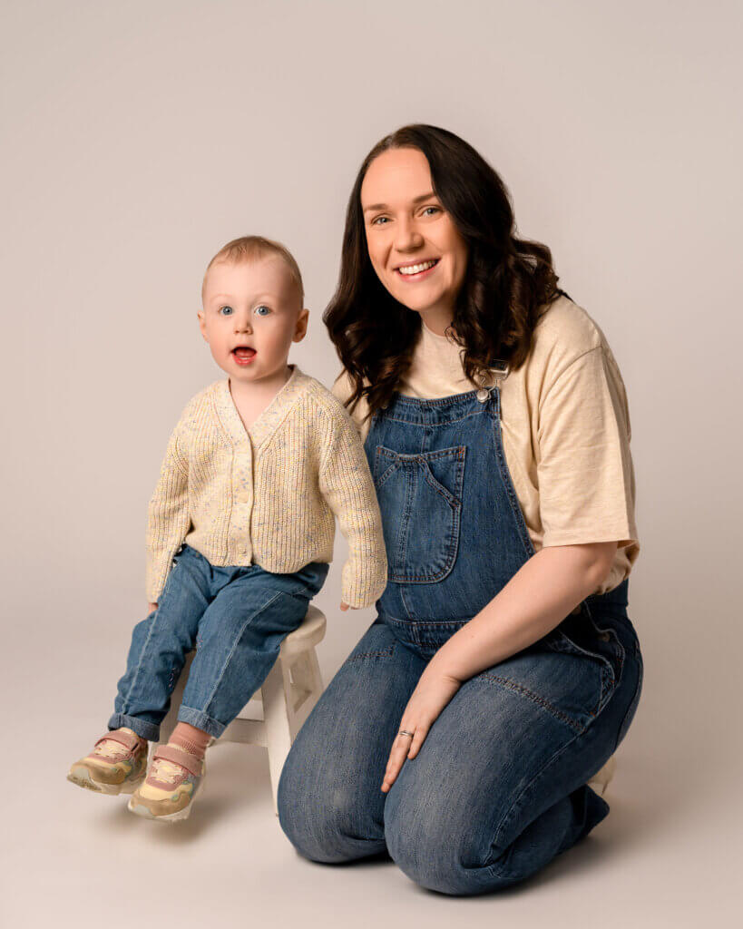 Timeless family clothing choices for outdoor photoshoot in Belfast